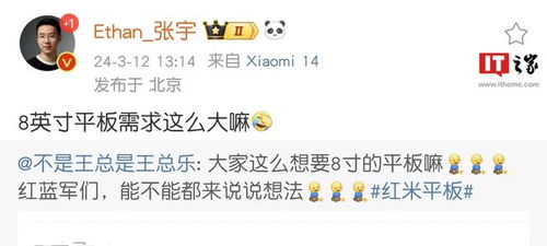 小米8英寸小平板市场调研与开发前景分析